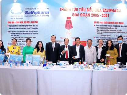 SAVIPHARM - Doanh Nghiệp Khoa Học Và Công Nghệ tiêu biểu 2022