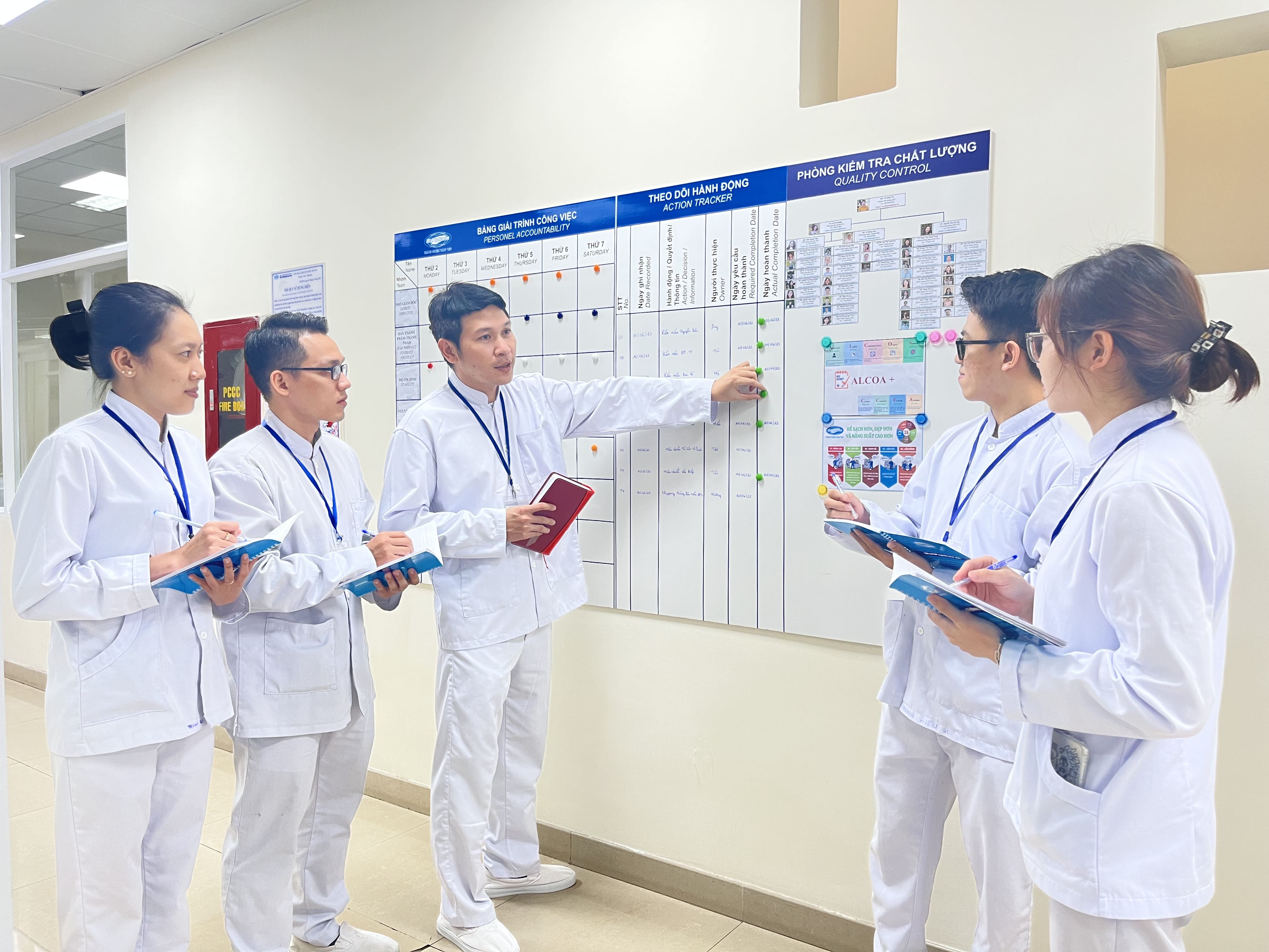 Hoạt động kiểm tra chất lượng