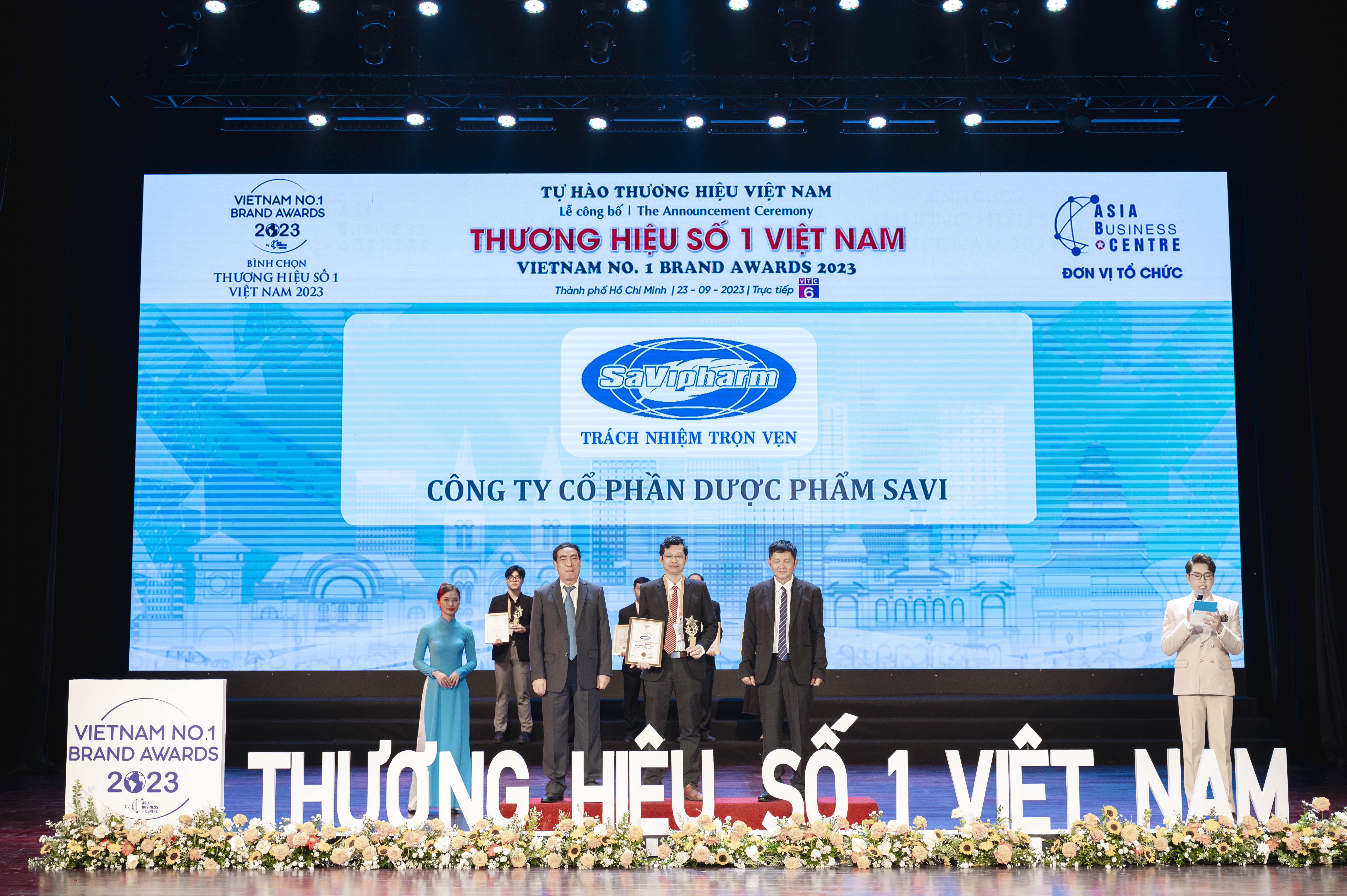 Dược phẩm SaVi lọt Top 10 “Thương hiệu số 1 Việt Nam 2023”