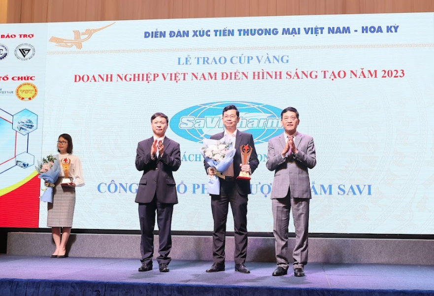 Công ty cổ phần dược phẩm SaVi lọt Top 10 “Doanh nghiệp Việt Nam điển hình sáng tạo năm 2023”