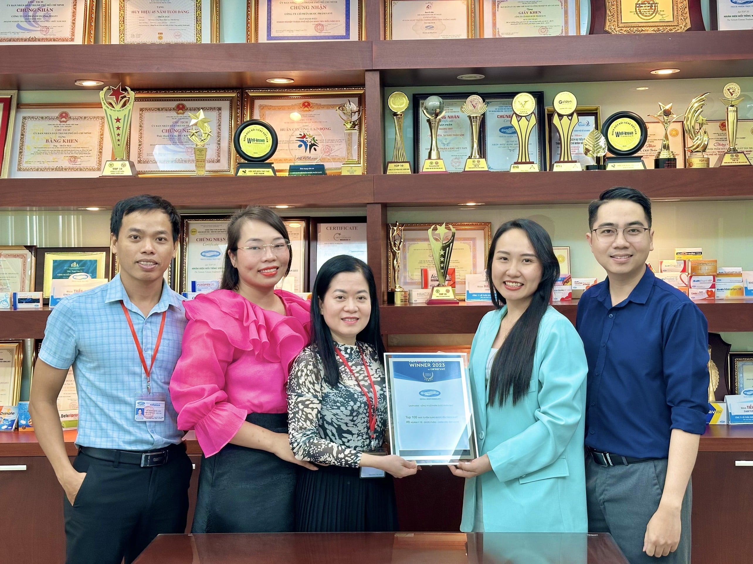 SaVipharm Lọt Top 100 Nhà Tuyển Dụng Được Yêu Thích Nhất năm 2023  ​