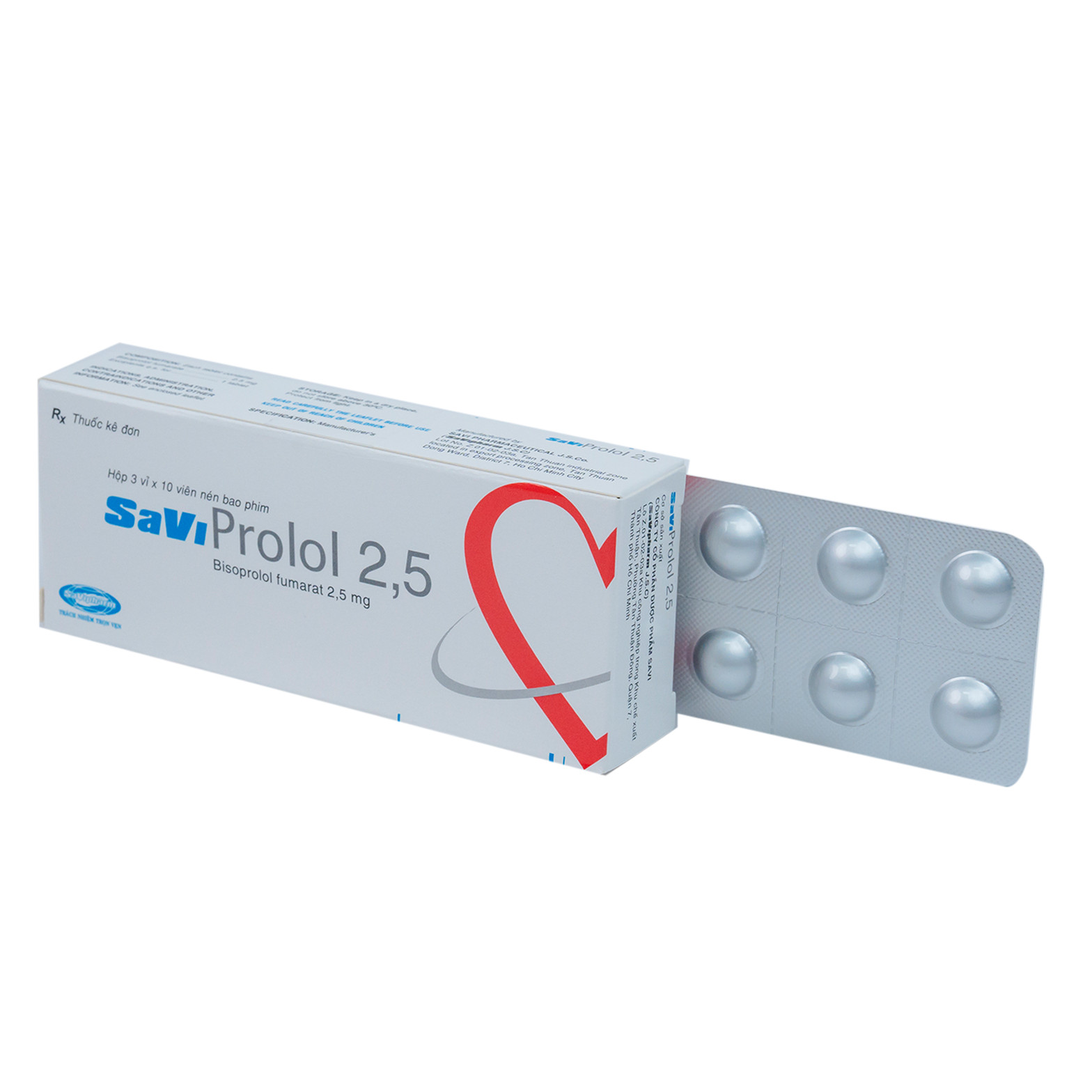 SaVi Prolol 2,5 - Hành trình Ngôi sao thuốc Việt